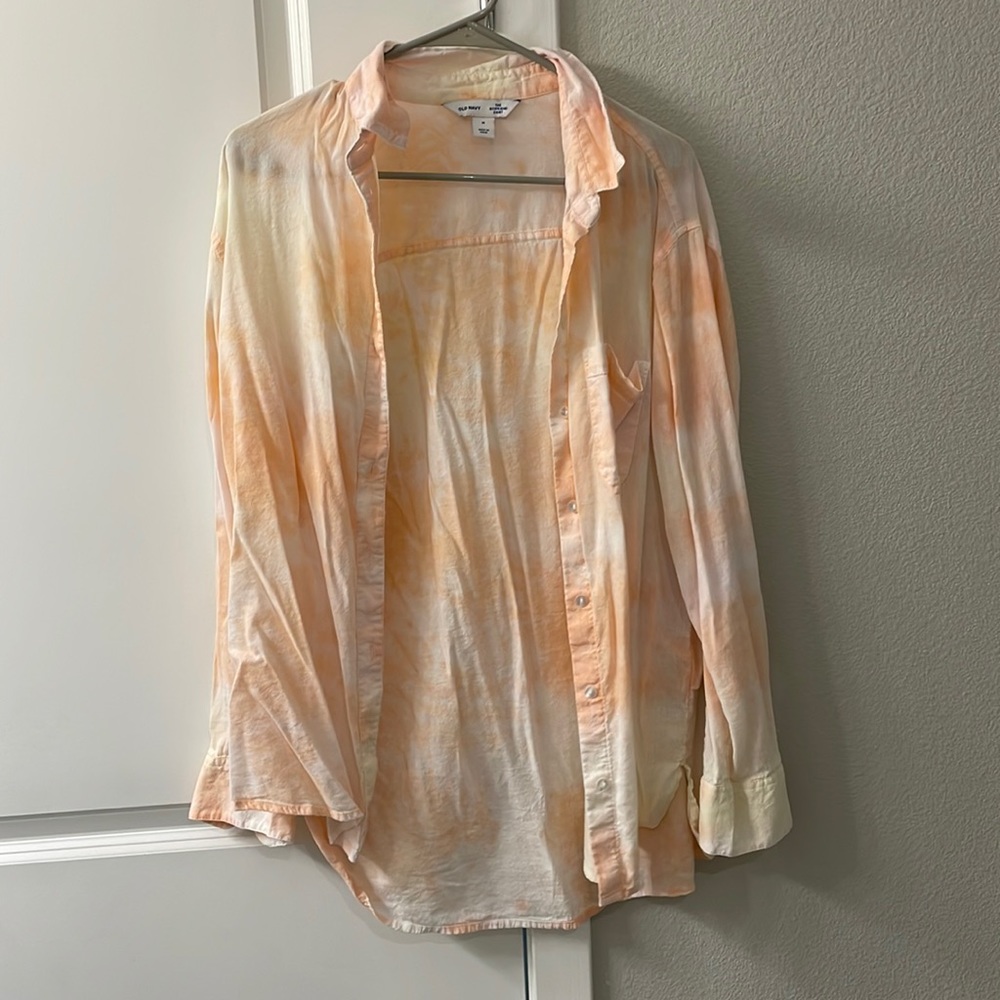 Old Navy boyfriend button down